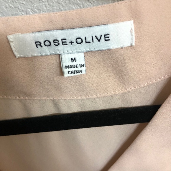 Blush 3/4 sleeve blouse - Picture 2 of 2